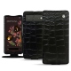 가죽 커버 Google Pixel 6 - Crocodile nero