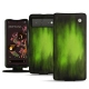 Capa em pele Google Pixel 6 - Vert Patine