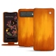 Funda de piel Google Pixel 6 - Orange Patine