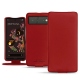Housse cuir Google Pixel 6 - Rouge PU