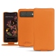 Lederschutzhülle Google Pixel 6 - Orange PU