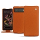 Housse cuir Google Pixel 6 - Orange vibrant