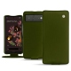 Google Pixel 6 leather case - Vert Veggie