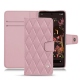 Housse cuir Google Pixel 6 - Rose - Couture ( Nappa - Pantone 2365C ) 