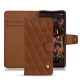 Funda de piel Google Pixel 6 - Marron - Couture ( Nappa - Pantone 1615C ) 