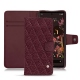 Funda de piel Google Pixel 6 - Lie de vin - Couture ( Pantone 5115C ) 