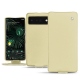Lederschutzhülle Google Pixel 6 Pro - Beige ( Nappa - Pantone 7502C ) 