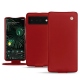 Custodia in pelle Google Pixel 6 Pro - Rouge ( Nappa - Pantone 199C ) 
