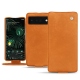 Funda de piel Google Pixel 6 Pro - Mandarine vintage ( Pantone 165C ) 