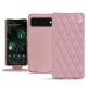 Custodia in pelle Google Pixel 6 Pro - Rose - Couture ( Nappa - Pantone 2365C ) 