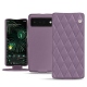 Funda de piel Google Pixel 6 Pro - Lilas - Couture ( Nappa - Pantone 2645U ) 
