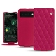 Custodia in pelle Google Pixel 6 Pro - Rose fluo - Couture