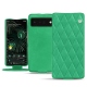 Custodia in pelle Google Pixel 6 Pro - Menthe vintage - Couture