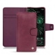 Housse cuir Google Pixel 6 Pro - Prune vintage ( Pantone 512C ) 