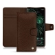 Google Pixel 6 Pro leather case - Châtaigne ( Pantone 476C ) 