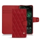 Housse cuir Google Pixel 6 Pro - Rouge - Couture ( Nappa - Pantone 199C ) 