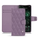 Capa em pele Google Pixel 6 Pro - Lilas - Couture ( Nappa - Pantone 2645U ) 