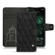 Funda de piel Google Pixel 6 Pro - Negre poudro - Couture