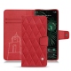 Housse cuir Google Pixel 6 Pro - Rouge troupelenc - Couture