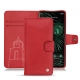 Google Pixel 6 Pro leather case - Rouge troupelenc