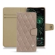 Capa em pele Google Pixel 6 Pro - Taupe vintage - Couture