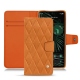 Housse cuir Google Pixel 6 Pro - Mandarine vintage - Couture