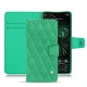 Housse cuir Google Pixel 6 Pro - Menthe vintage - Couture