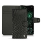 Lederschutzhülle Google Pixel 6 Pro - Serpent nero