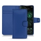 Google Pixel 6 Pro leather case - Bleu Océan PU