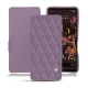 Google Pixel 6 leather case - Lilas - Couture ( Nappa - Pantone 2645U ) 