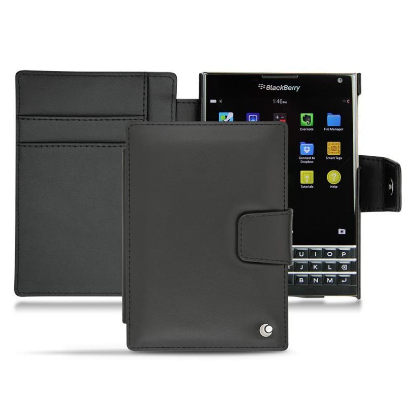 Lederschutzhulle Blackberry Q20