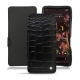 Lederschutzhülle Google Pixel 6 - Crocodile nero