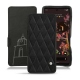 Housse cuir Google Pixel 6 - Negre poudro - Couture