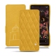 Lederschutzhülle Google Pixel 6 - Jaune soulèu - Couture