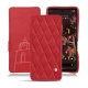 Housse cuir Google Pixel 6 - Rouge troupelenc - Couture