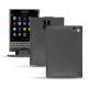 BlackBerry Passport leather case - Noir ( Nappa - Black ) 