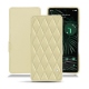 Google Pixel 6 Pro leather case - Beige - Couture ( Nappa - Pantone 7502C ) 