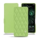Housse cuir Google Pixel 6 Pro - Vert olive - Couture ( Nappa - Pantone 578U ) 