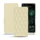 レザーケース Google Pixel 6 Pro - Ivoire - Couture ( Sleek P C12 - White ) 