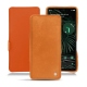 Google Pixel 6 Pro leather case - Mandarine vintage ( Pantone 165C ) 