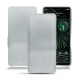 Housse cuir Google Pixel 6 Pro - Platinium ( Pantone 877C ) 