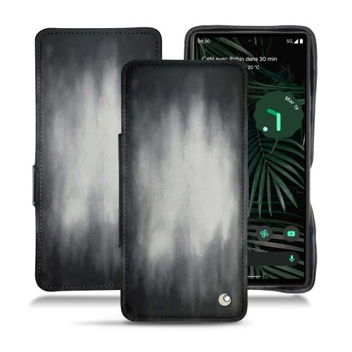 Estojo em pele e protecção para Google Pixel 6 ProGris Patine
