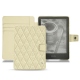 Amazon Kindle Paperwhite (2021) leather case - Ivoire - Couture ( Sleek P C12 - White ) 