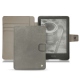 Amazon Kindle Paperwhite (2021) leather case - Acier vintage ( Pantone 403C ) 