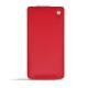 Custodia in pelle Sony Xperia Z3  - Tomate ( Pantone 187C ) 