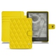 가죽 커버 Amazon Kindle Paperwhite (2021) - Jaune fluo - Couture