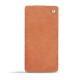 Housse cuir Sony Xperia Z3  - Mandarine vintage ( Pantone 165C ) 