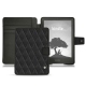 Custodia in pelle Amazon Kindle Signature Edition - Noir - Couture ( Nappa - Black ) 