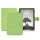 Capa em pele Amazon Kindle Signature Edition - Vert olive - Couture ( Nappa - Pantone 578U ) 