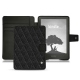 Lederschutzhülle Amazon Kindle Signature Edition - Ebène - Couture ( Sleek P C12 - Black ) 